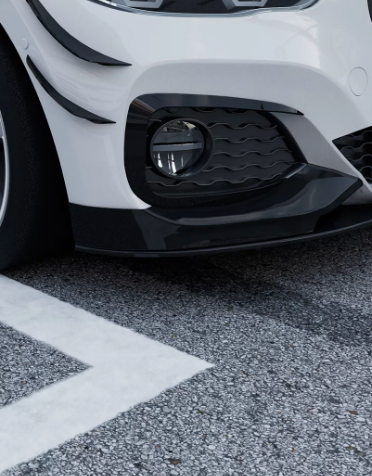 BMW Series 1 F20 F21 M-Pack Side Splitter 2012-2014 ZST-408