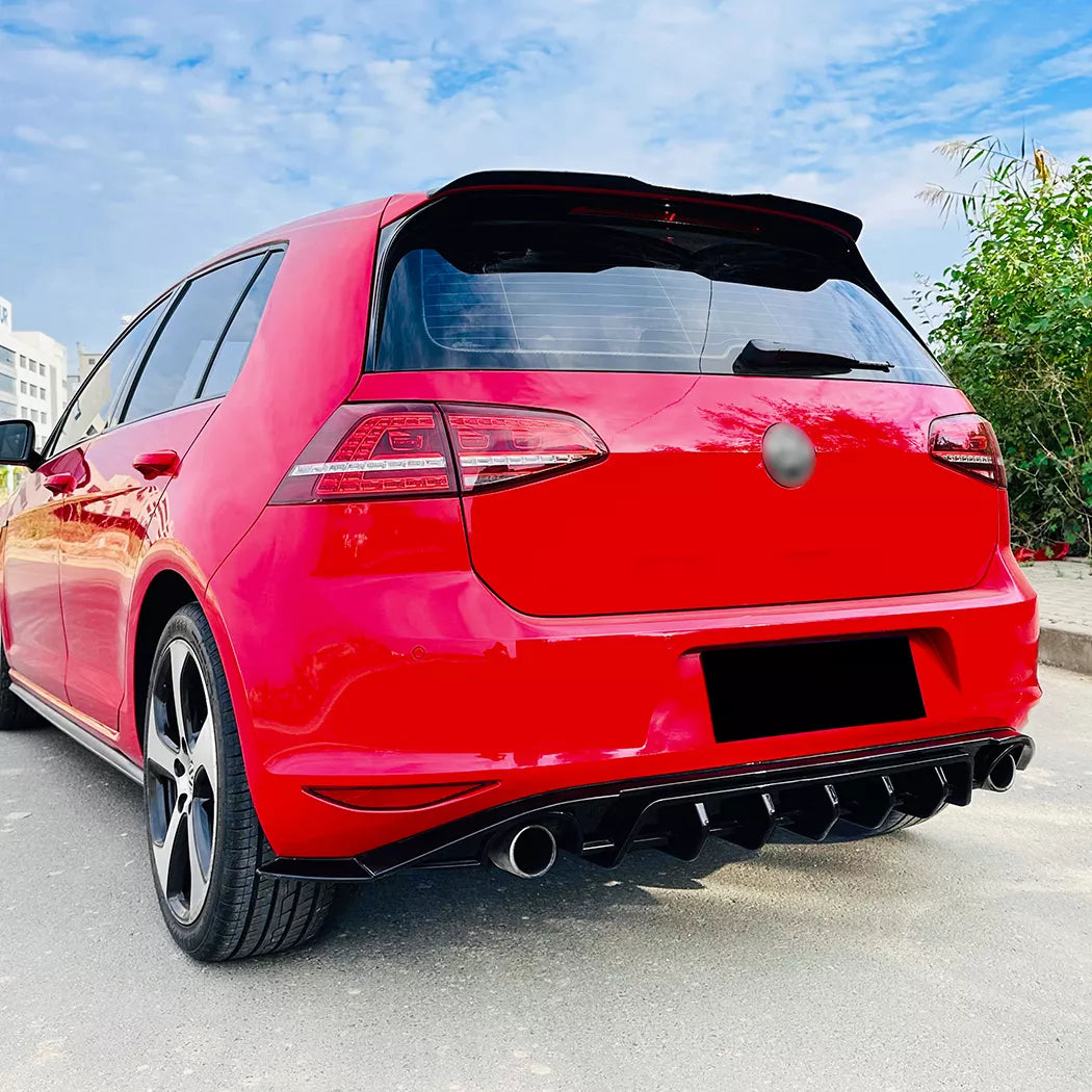 Volkswagen Golf MK7 GTI GTD Diffuser 2013-2016