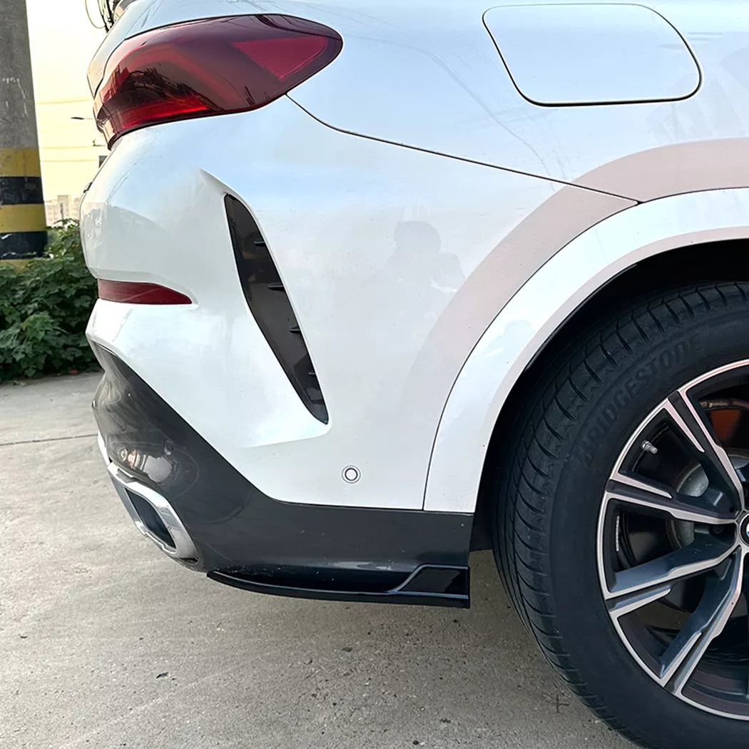 BMW X6 G06 Rear Side Splitter 2019-2022