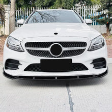 Mercedes Benz Clase C W205 AMG Line Front Lip 2019-2021