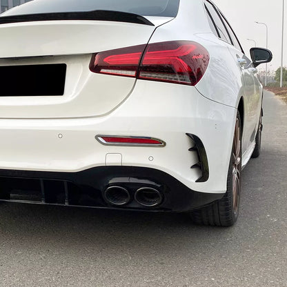 Mercedes Benz Clase A W177 AMG Line (Sedan) Rear Canards 2018+