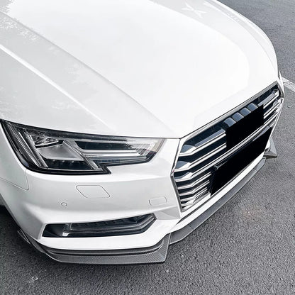 Audi A4 S4 B9 S Line Front Lip 2017-2019