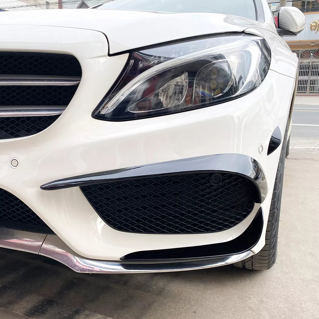 Mercedes Benz Clase C W205 C205 S205 AMG Line Canards 2015-2018