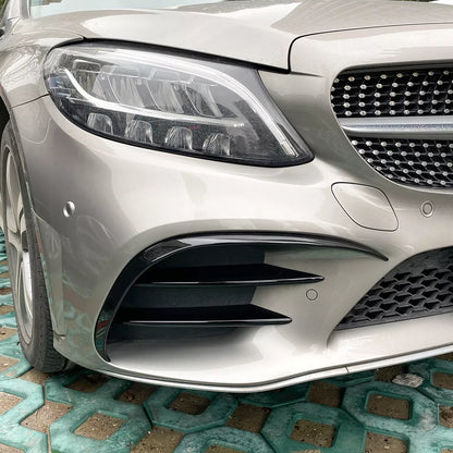Mercedes Benz Clase C W205 C205 S205 AMG Line Canards 2019-2021