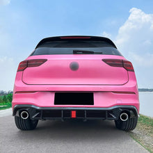 Volkswagen Golf MK8 GTI R Line Diffusor With LED 2020+