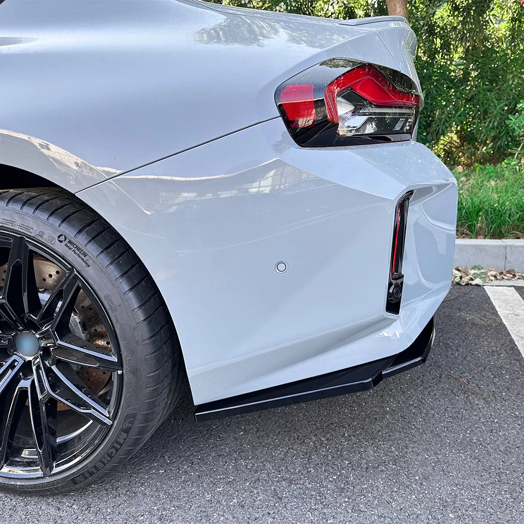 BMW Series 2 G87 Rear Side Splitter 2023+