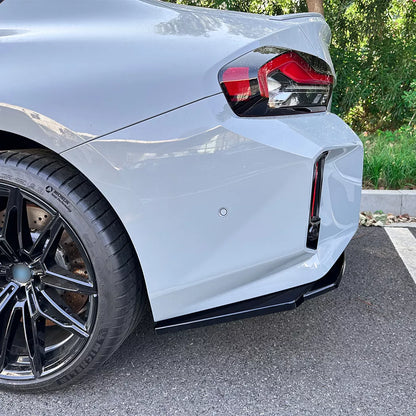 BMW Series 2 G87 Rear Side Splitter 2023+
