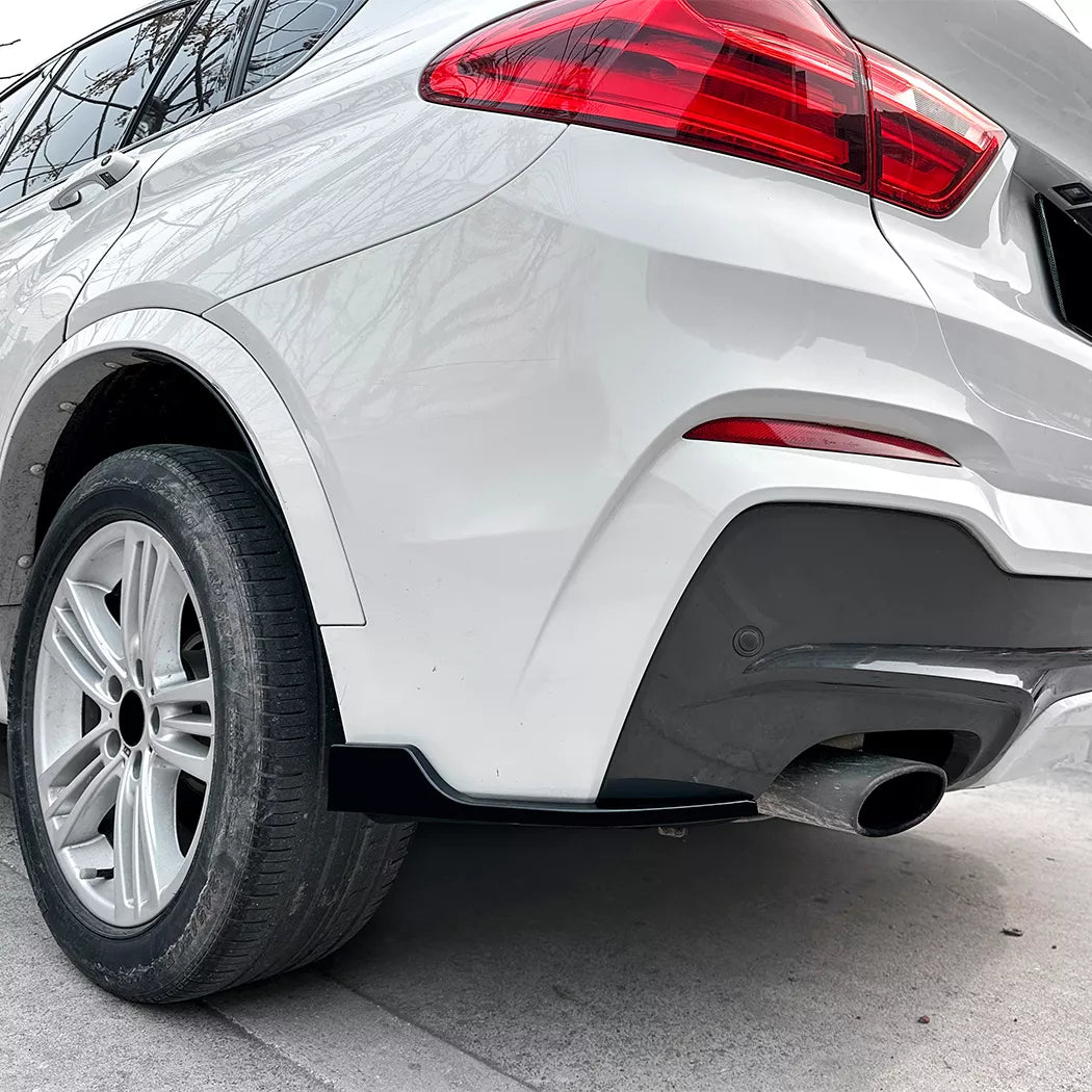 BMW X4 F26 M Sport Rear Side Splitter 2014-2018