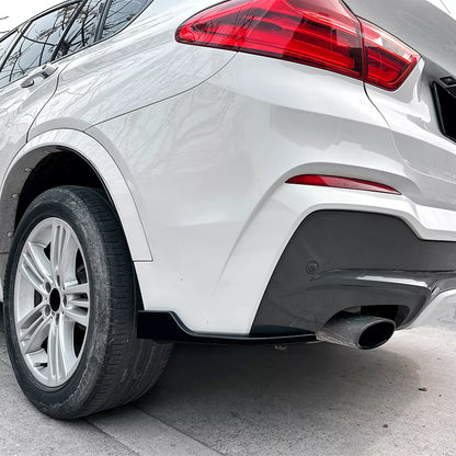 BMW X4 F26 M Sport Rear Side Splitter 2014-2018