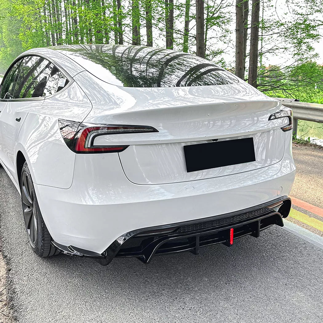 Tesla Model 3 Facelift Diffuser with LED light