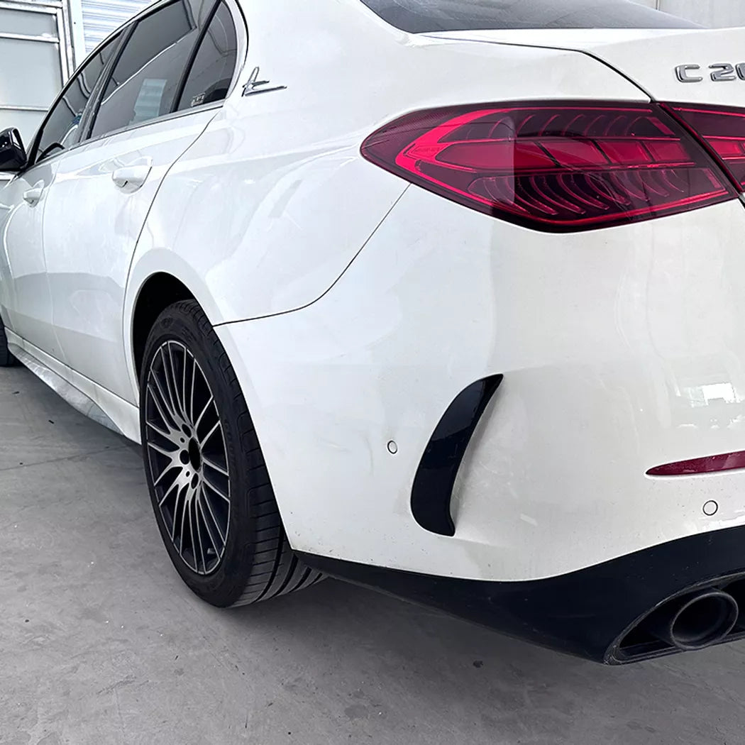 Mercedes Benz Clase C W206 S206 AMG Line Spoiler Canards 2022+