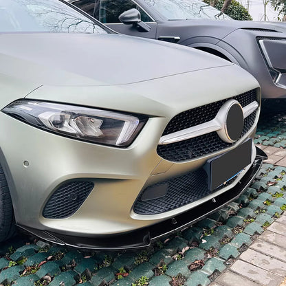 Mercedes Benz Clase A W177 Pre-facelift Standard Front Lip 2018-2022