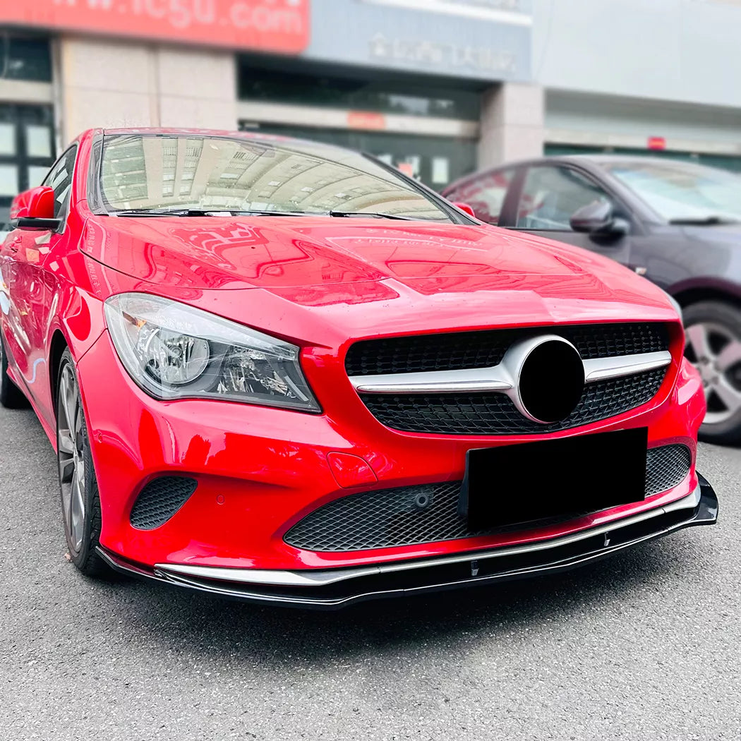 Mercedes Benz CLA C117 X117 Facelift Standard Front Lip 2016-2019