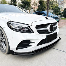 Mercedes Benz Clase C W205 AMG Line Front Lip 2019-2021