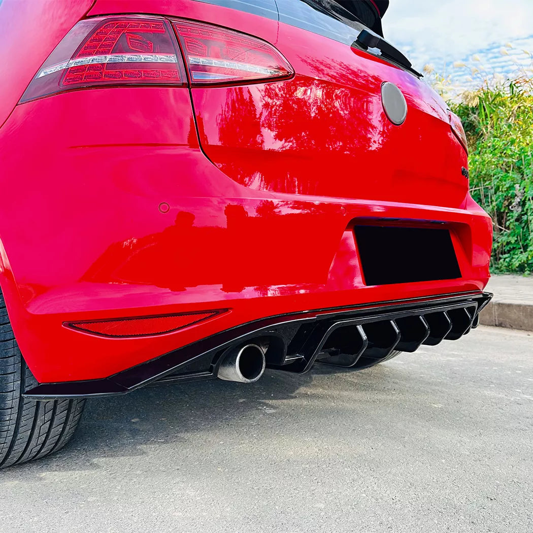Volkswagen Golf MK7 GTI GTD Diffuser 2013-2016