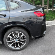 BMW X4 G02 LCI M Pack Rear Side Splitter 2022+