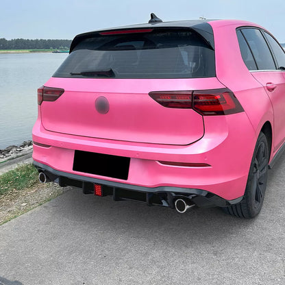 Volkswagen Golf MK8 GTI R Line Diffusor With LED 2020+