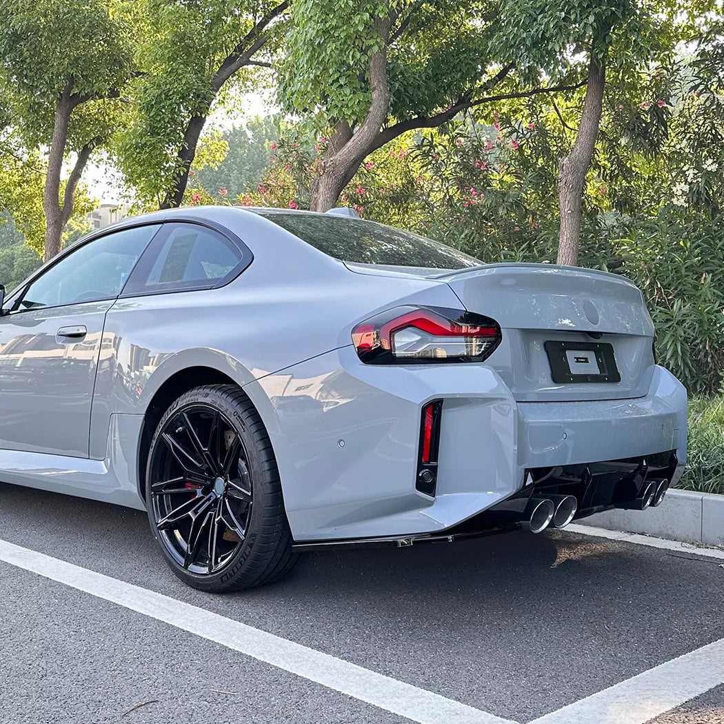 BMW Series 2 G87 Rear Side Splitter 2023+