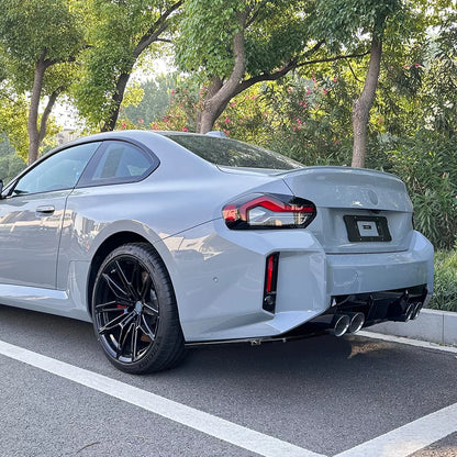 BMW Series 2 G87 Rear Side Splitter 2023+