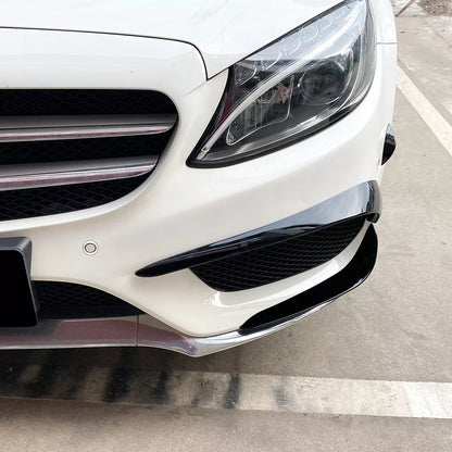 Mercedes Benz Clase C W205 C205 S205 AMG Line Canards 2015-2018