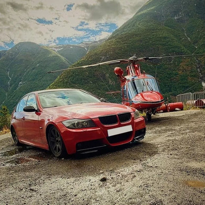 BMW Series 3 E90 M-Tech Front Side Splitter 2005-2008