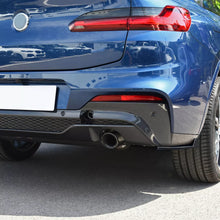BMW X4 G02 LCI M Pack Rear Side Splitter 2018-2021