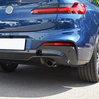 BMW X4 G02 LCI M Pack Rear Side Splitter 2018-2021