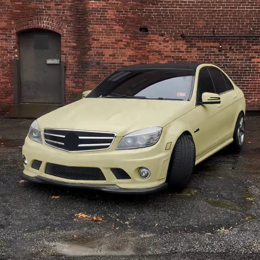 Mercedes Benz Clase C W204 C63 AMG Line Front Lip 2007-2010