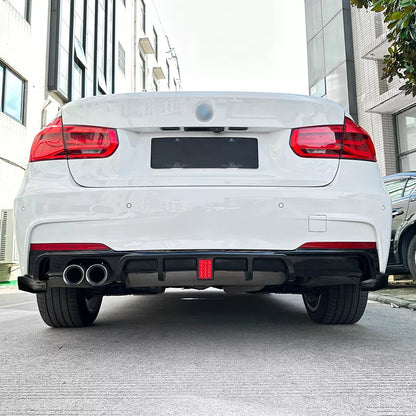 BMW Series 3 F30 Diffuser With LED 2013-2019