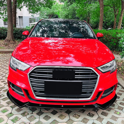 Audi A3 S3 8V Front Lip 2017-2020
