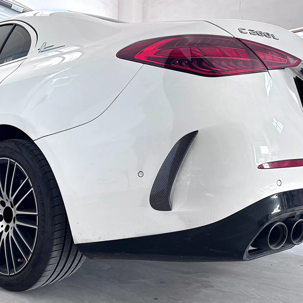 Mercedes Benz Clase C W206 S206 AMG Line Spoiler Canards 2022+