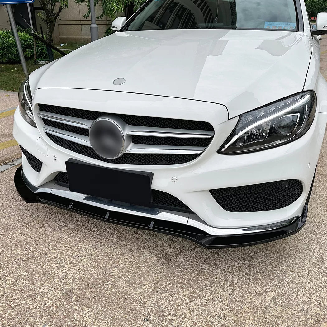 Mercedes Benz Clase C W205 AMG Line Front Lip 2015-2018