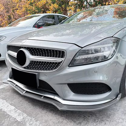 Mercedes Benz CLS C218 X218 AMG Line Front Lip 2015-2017