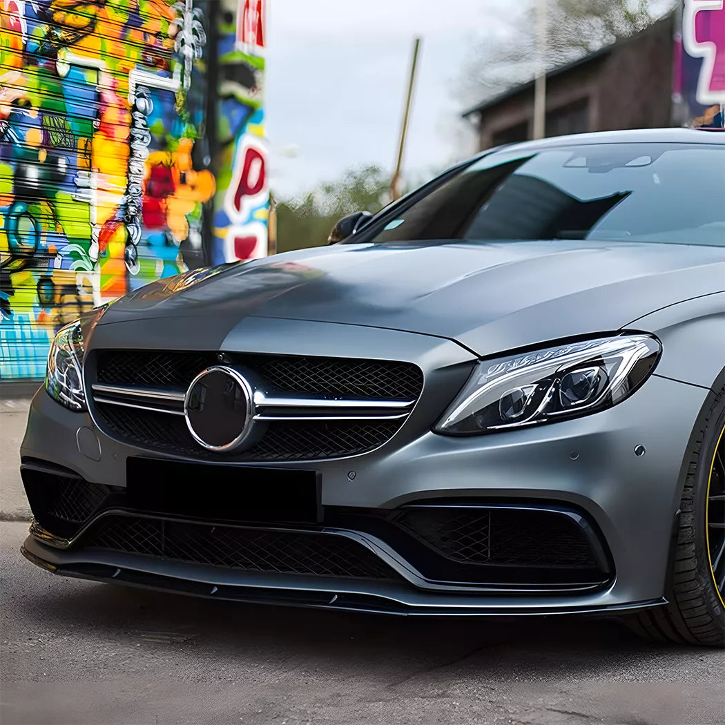 Mercedes Benz Serie C C205 Coupe C63 AMG Front Lip 2015-2022