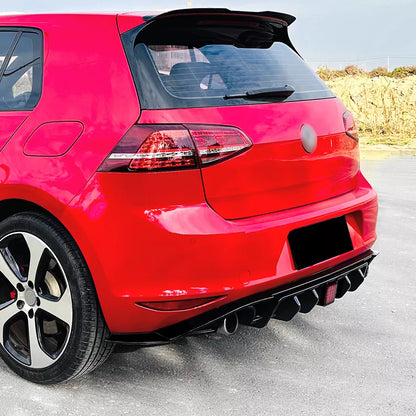 Volkswagen Golf MK7 GTI GTD Diffuser 2013-2016