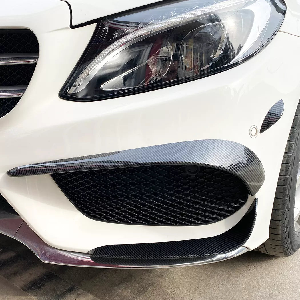 Mercedes Benz Clase C W205 C205 S205 AMG Line Canards 2015-2018