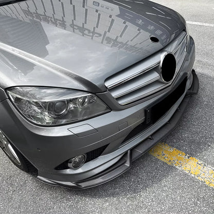 Mercedes Benz Clase C W204 Pre-facelift AMG Line Front Lip 2007-2010