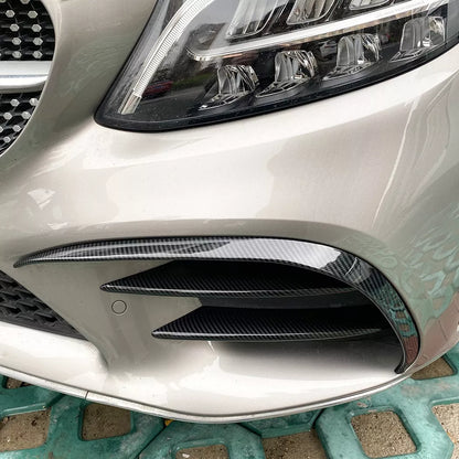 Mercedes Benz Clase C W205 C205 S205 AMG Line Canards 2019-2021