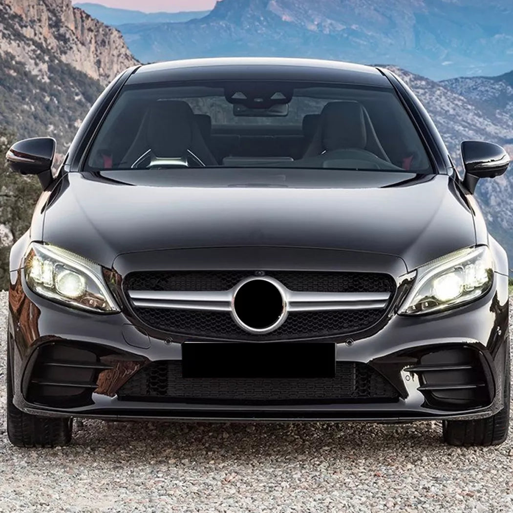 Mercedes Benz Clase C W205 C205 S205 AMG Line Canards 2015-2018