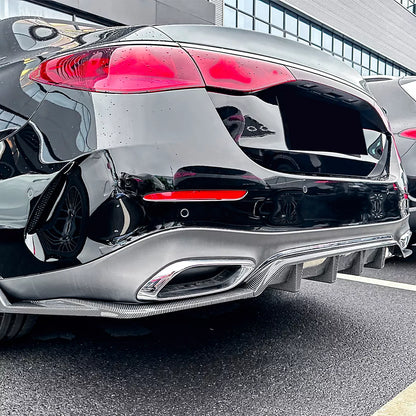 Mercedes Benz Clase E W214 S214 AMG Line Diffuser 2024+