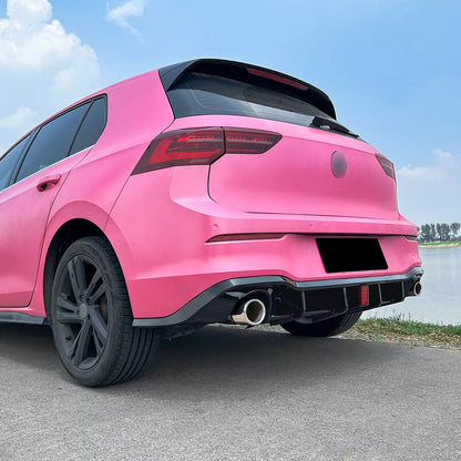 Volkswagen Golf MK8 GTI R Line Diffusor With LED 2020+