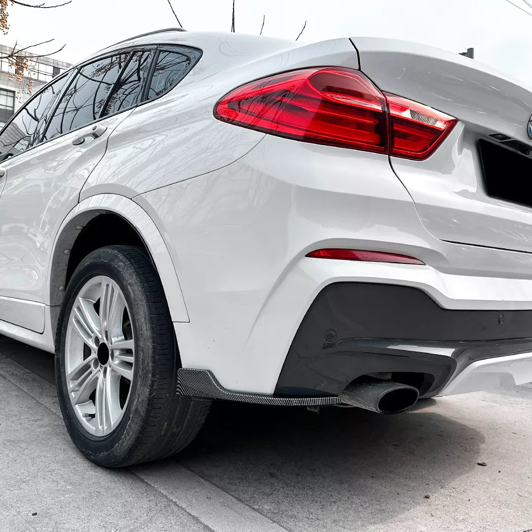 BMW X4 F26 M Sport Rear Side Splitter 2014-2018