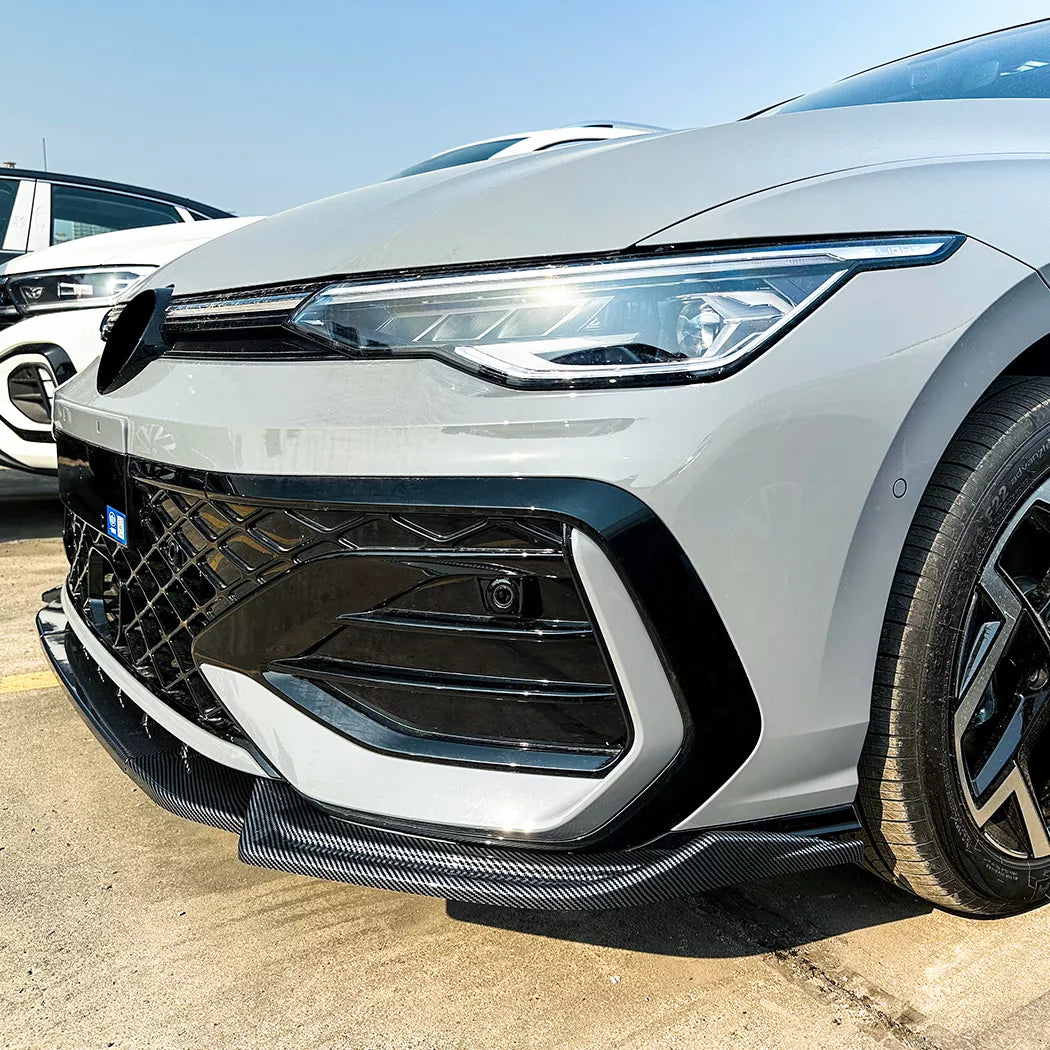 Volkswagen Golf MK8 8.5 R Line GTI Front Lip 2024+