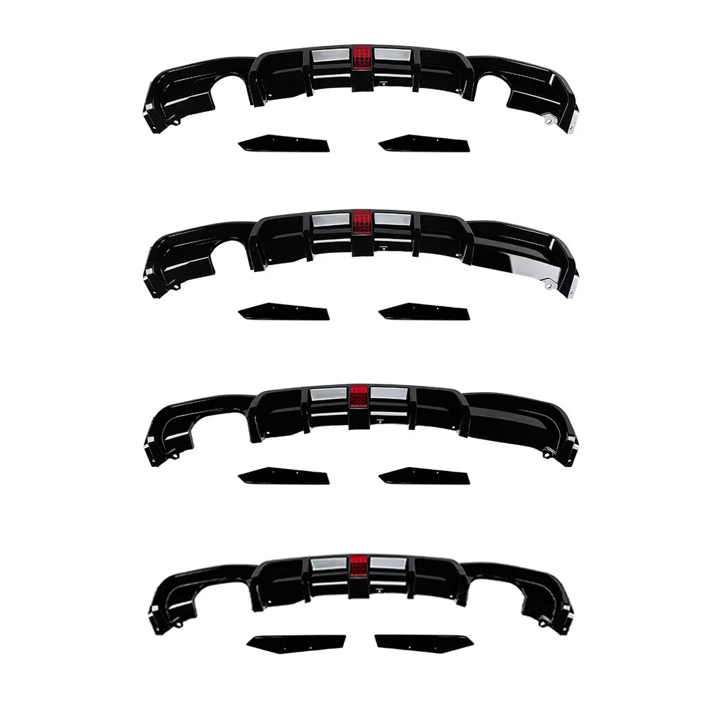 BMW Series 3 F30 Diffuser With LED 2013-2019